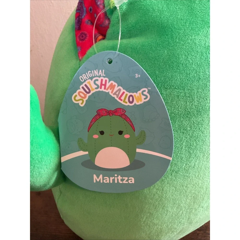 New Squishmallows Maritza the Green‎ Cactus Stuffed Plush Toy Soft Plush 11 Inch
